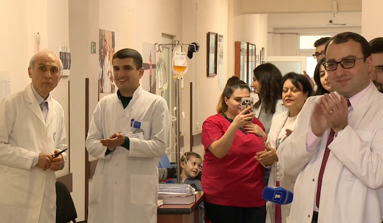 Mirzoyan Quartet performs in hospital