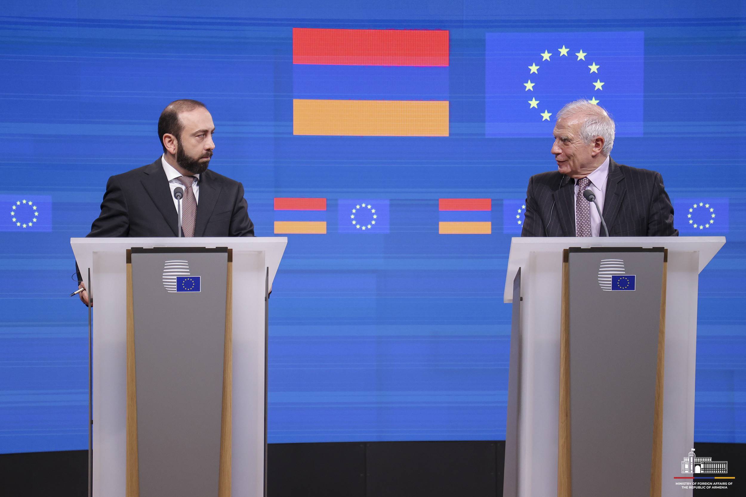 Statement of Minister of Foreign Affairs of Armenia Ararat Mirzoyan at the Press Conference with EU HR/VP Josep Borrell