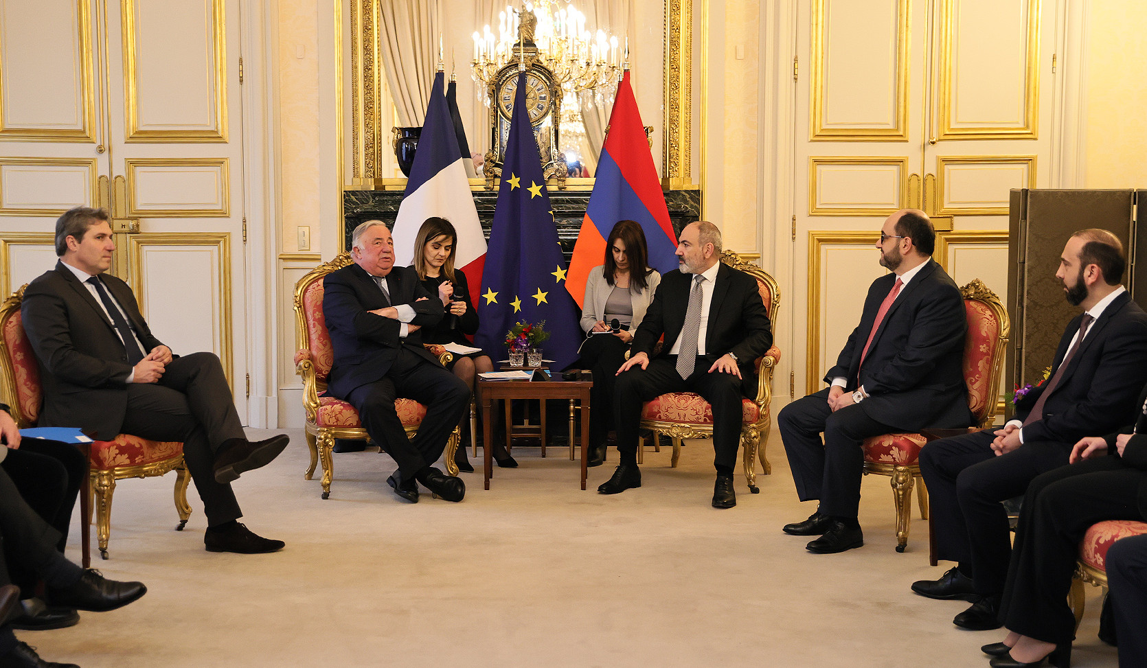 ՀՀ վարչապետը Ֆրանսիայի Սենատի նախագահի հետ քննարկել է Հարավային Կովկասում տեղի ունեցող գործընթացներին առնչվող հարցեր