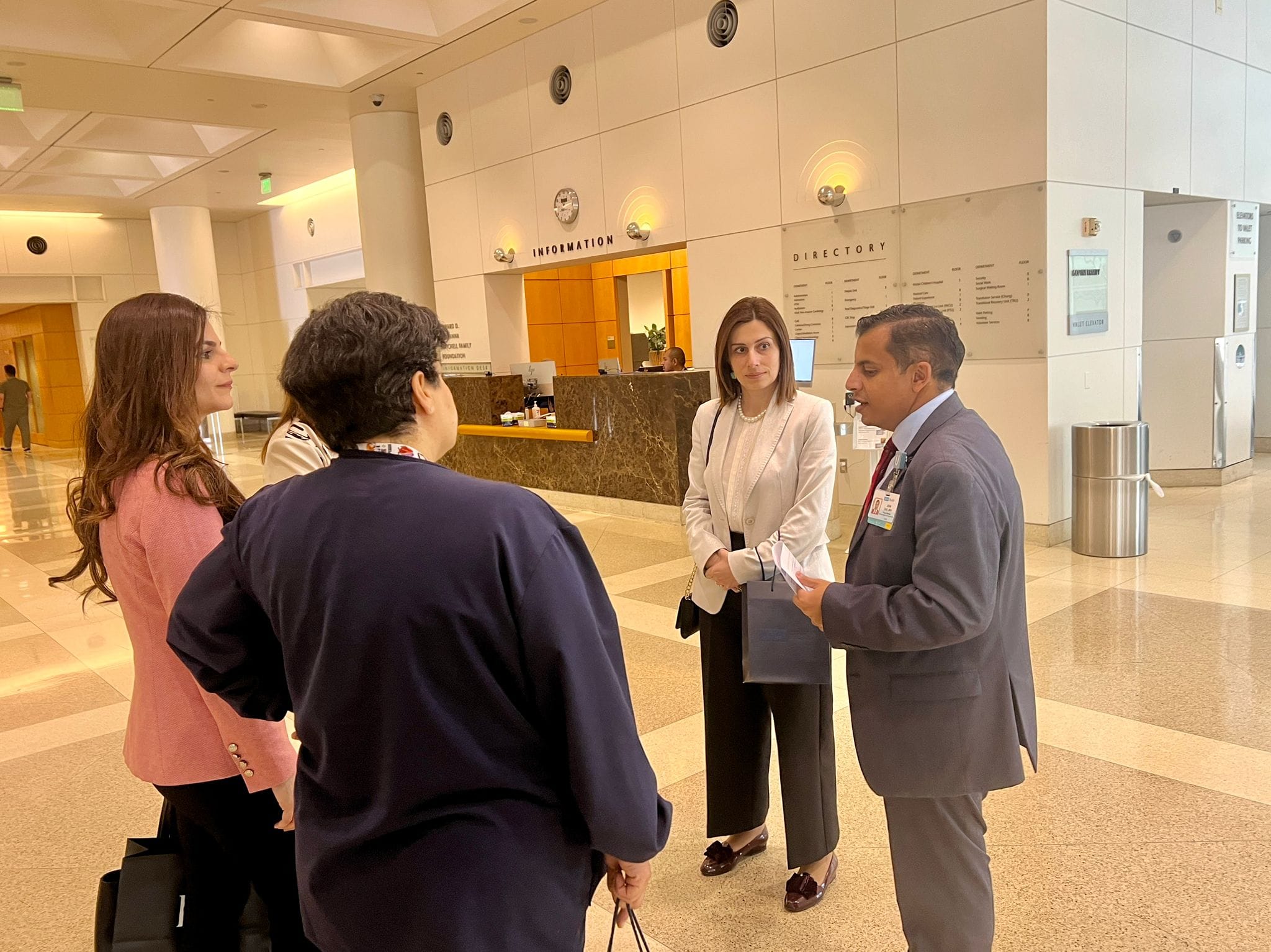 Ավանեսյանը Լոս Անջելեսում այցելել է «Ռոնալդ Ռեյգանի բժշկական» կենտրոն, ծանոթացել նորածնային սքրինինգներին