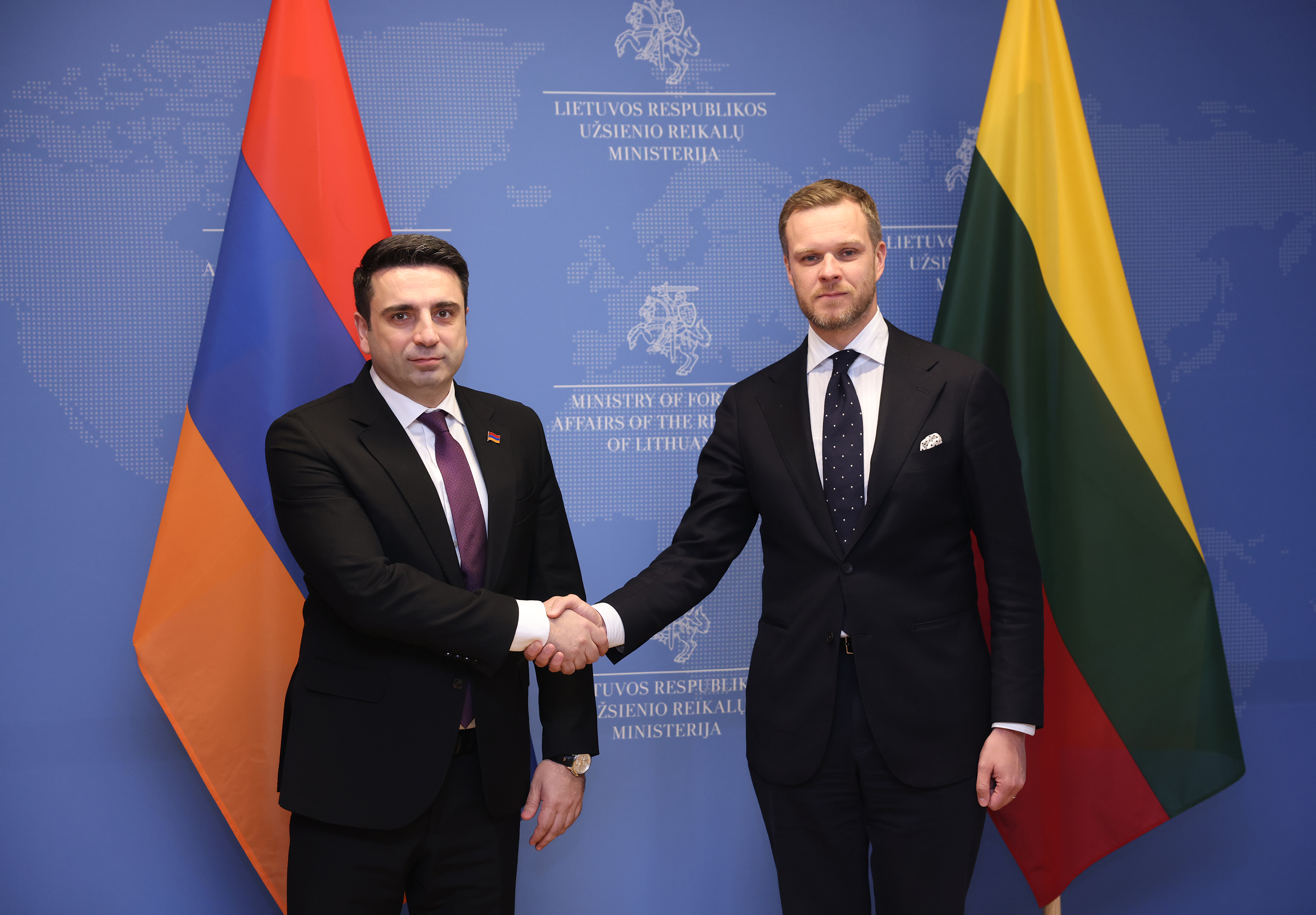 Foreign Minister of Lithuania to Alen Simonyan: Lithuania is ready to support in any way the peace process