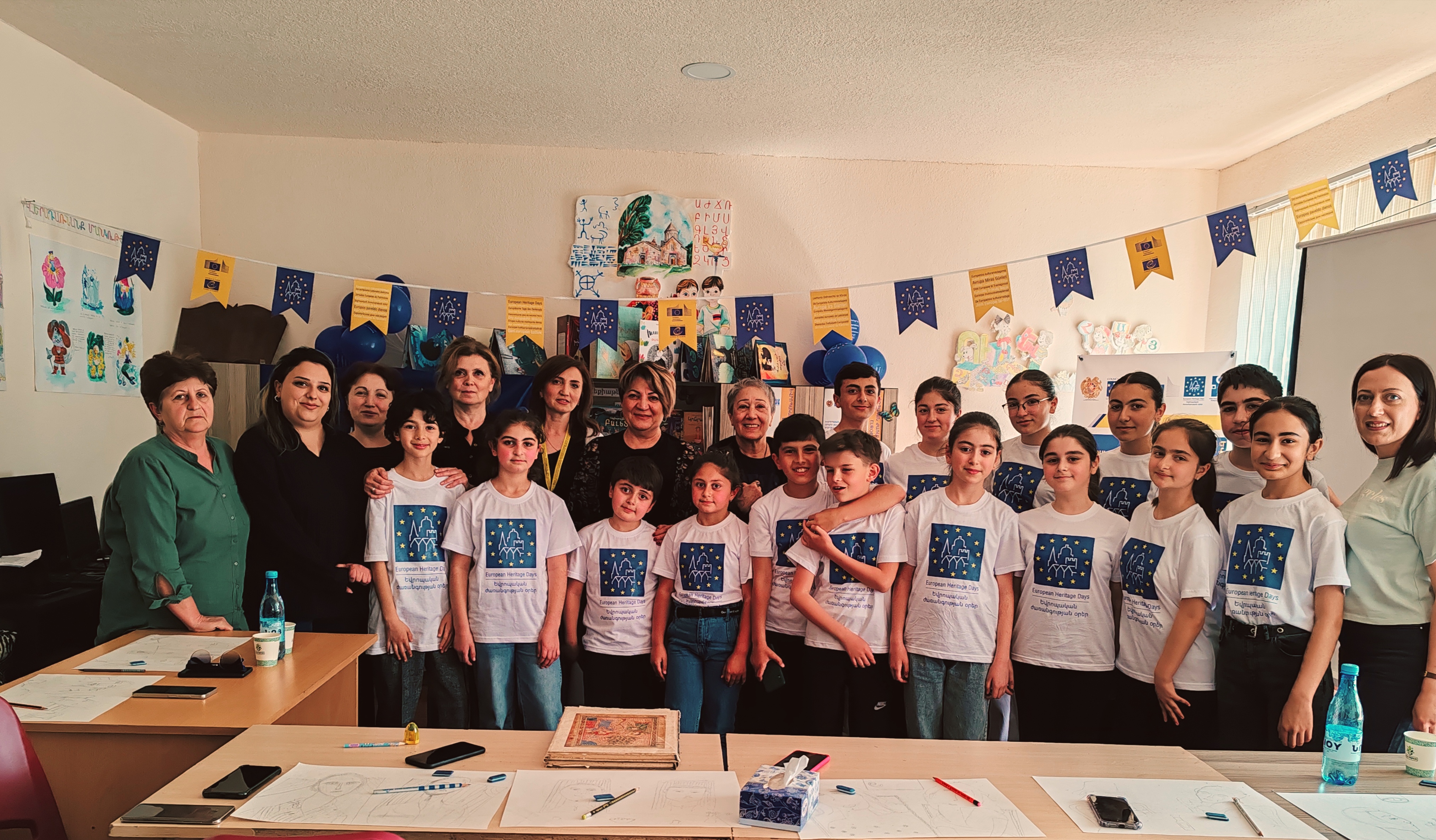 «Եվրոպական ժառանգության օրերի ճամբար» ծրագիրն ակտիվ փուլում է․ Խնկո Ապոր անվան գրադարան