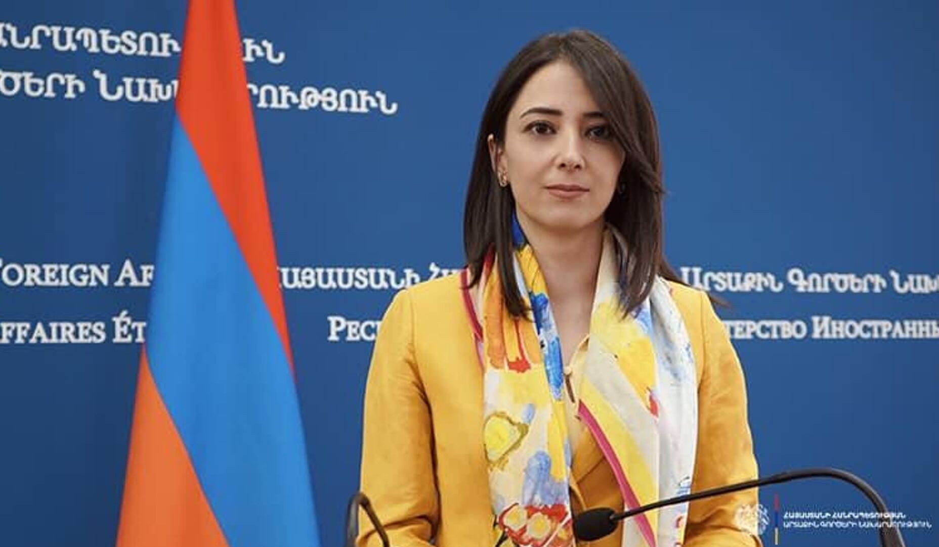 Armenia received the proposals of the Azerbaijani side regarding the draft peace treaty: Ani Badalyan