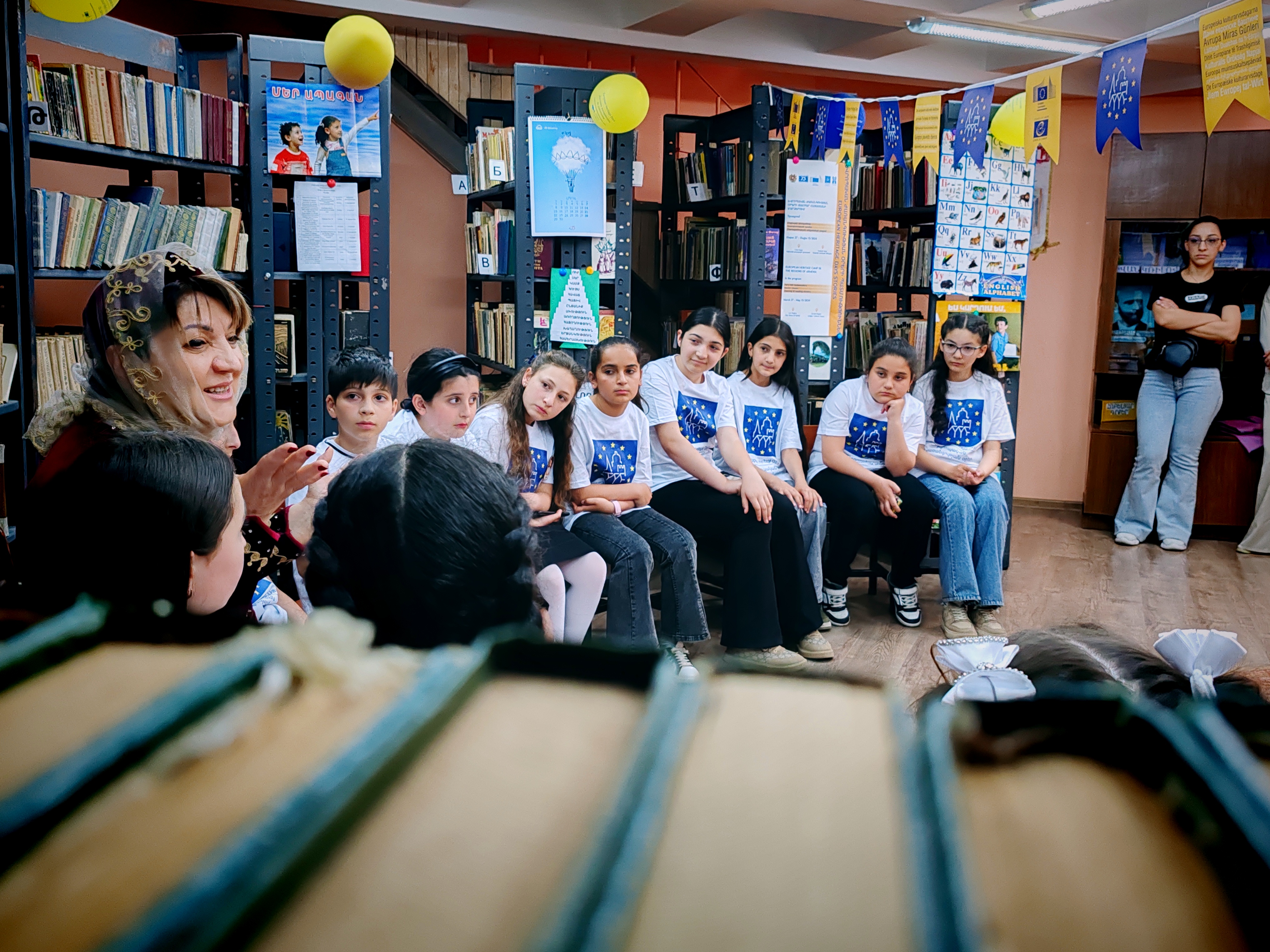 «Եվրոպական ժառանգության օրերի ճամբար» ծրագիրը մեկնարկել է նաև Սպիտակի համայնքային գրադարանում