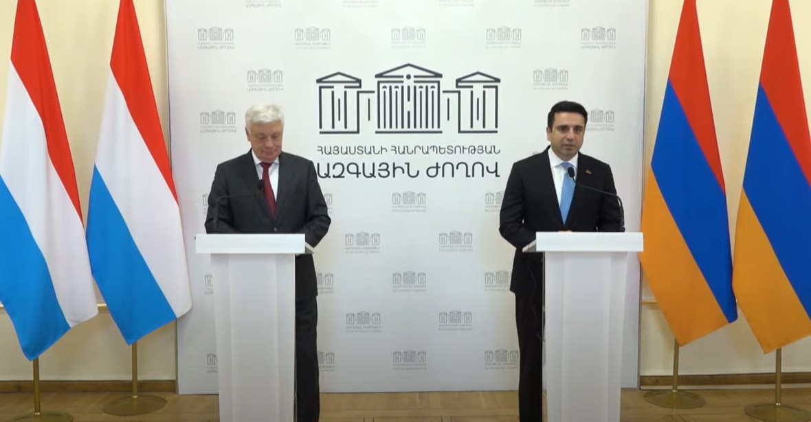 Armenia is ready to deepen cooperation with Luxembourg without any restrictions: Speaker of National Assembly