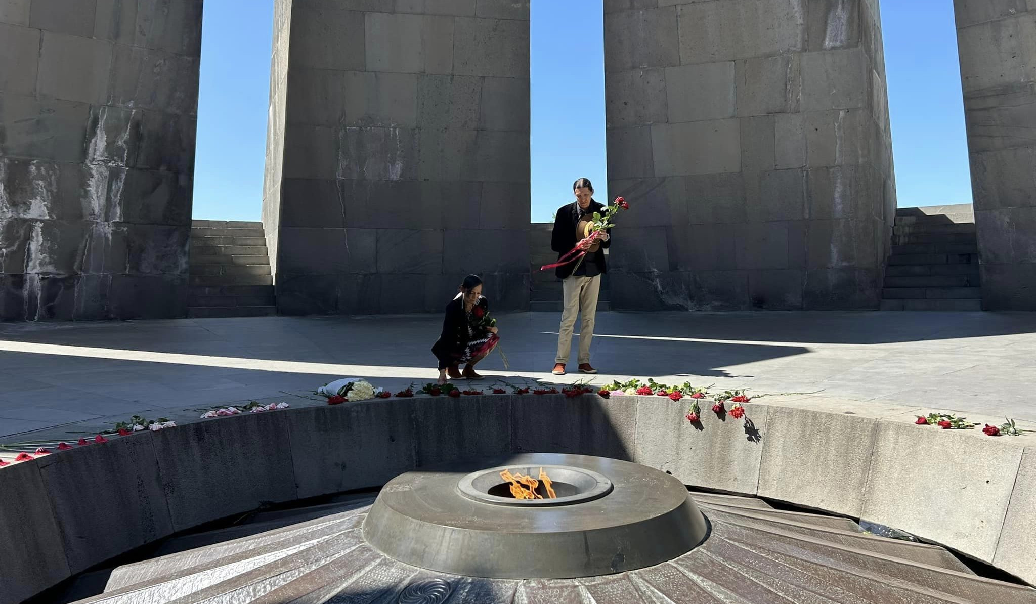 Sihasin band visited Armenian Genocide Memorial