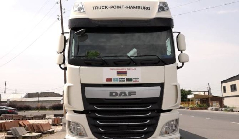 First truck from China arrived in Armenia within framework of 'Crossroads of Peace' project