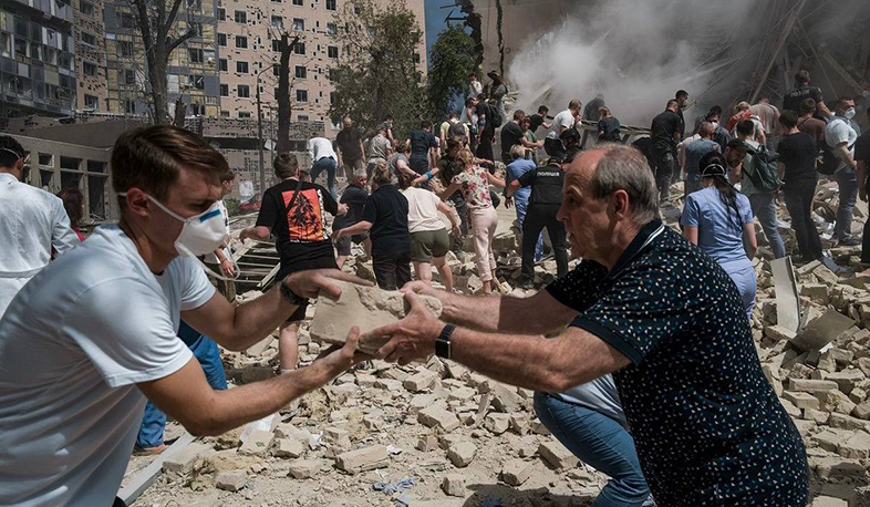 Զանգվածային հարձակում Ուկրաինայի վրա