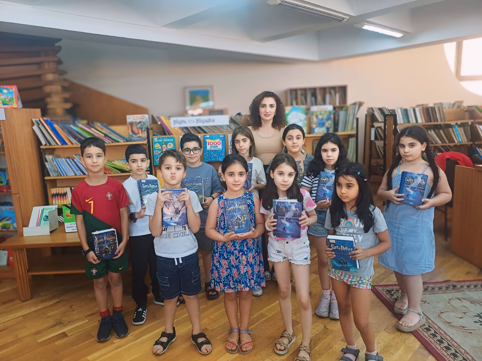 Խնկո Ապոր անվան ազգային մանկական գրադարանում իրականացված ամառային ծրագրերը