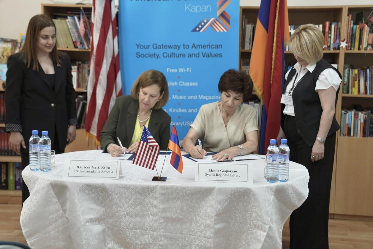 Սյունիքի մարզային գրադարանում ամռան ամիսներին իրականացվել են տարաբնույթ միջոցառումներ