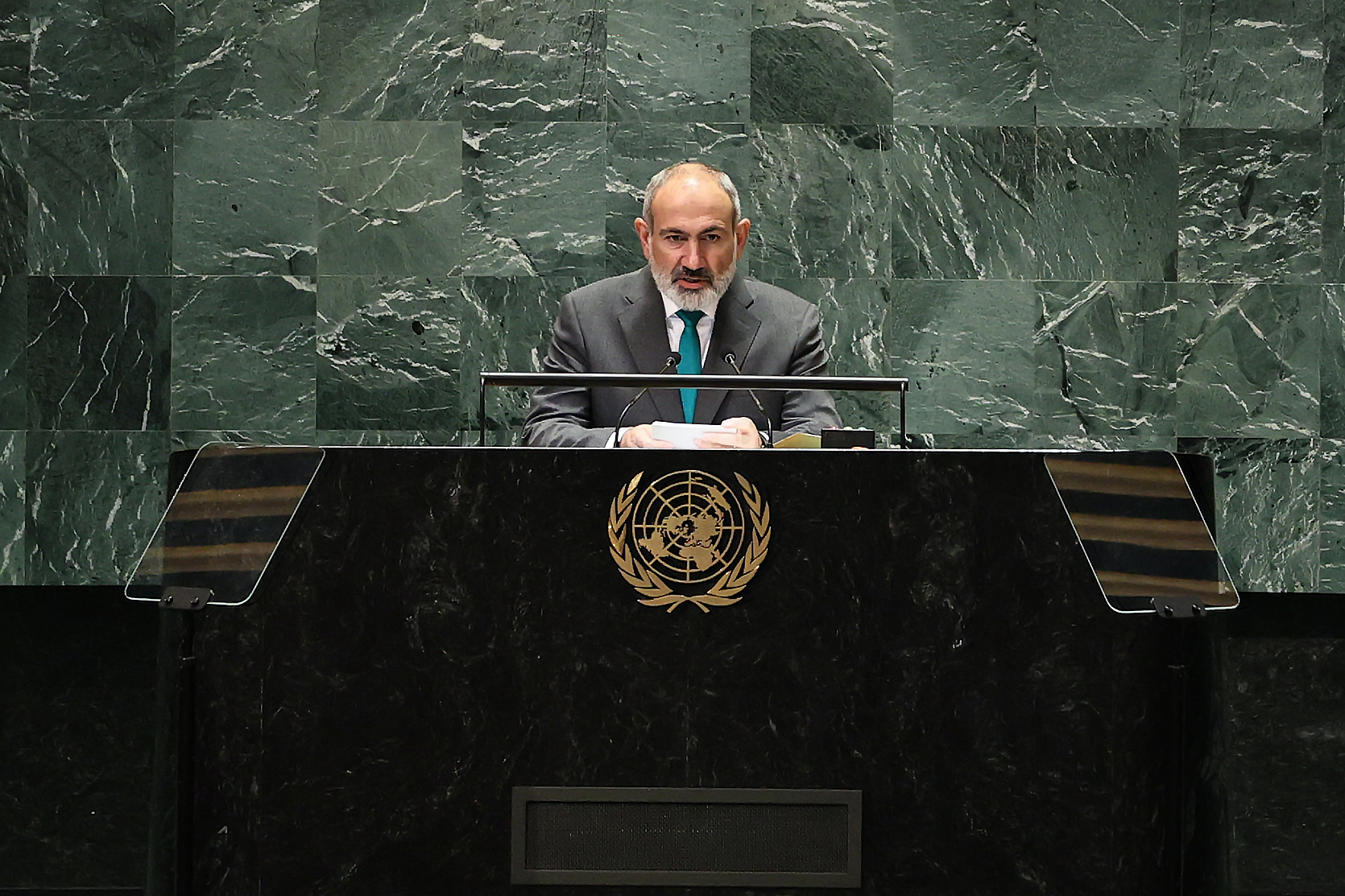 All those claims that Armenia has agreed somewhere, in some document, that third forces shall provide security of communications on its territory, are simply distortion of reality: Pashinyan