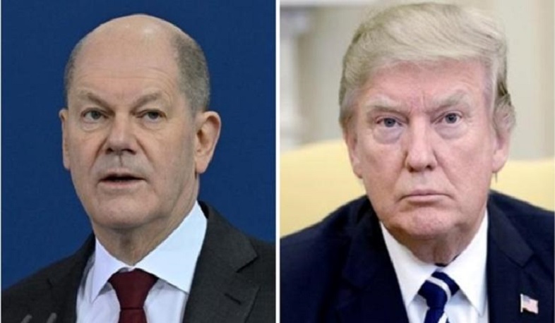 Scholz discussed cooperation between Germany and US with Trump