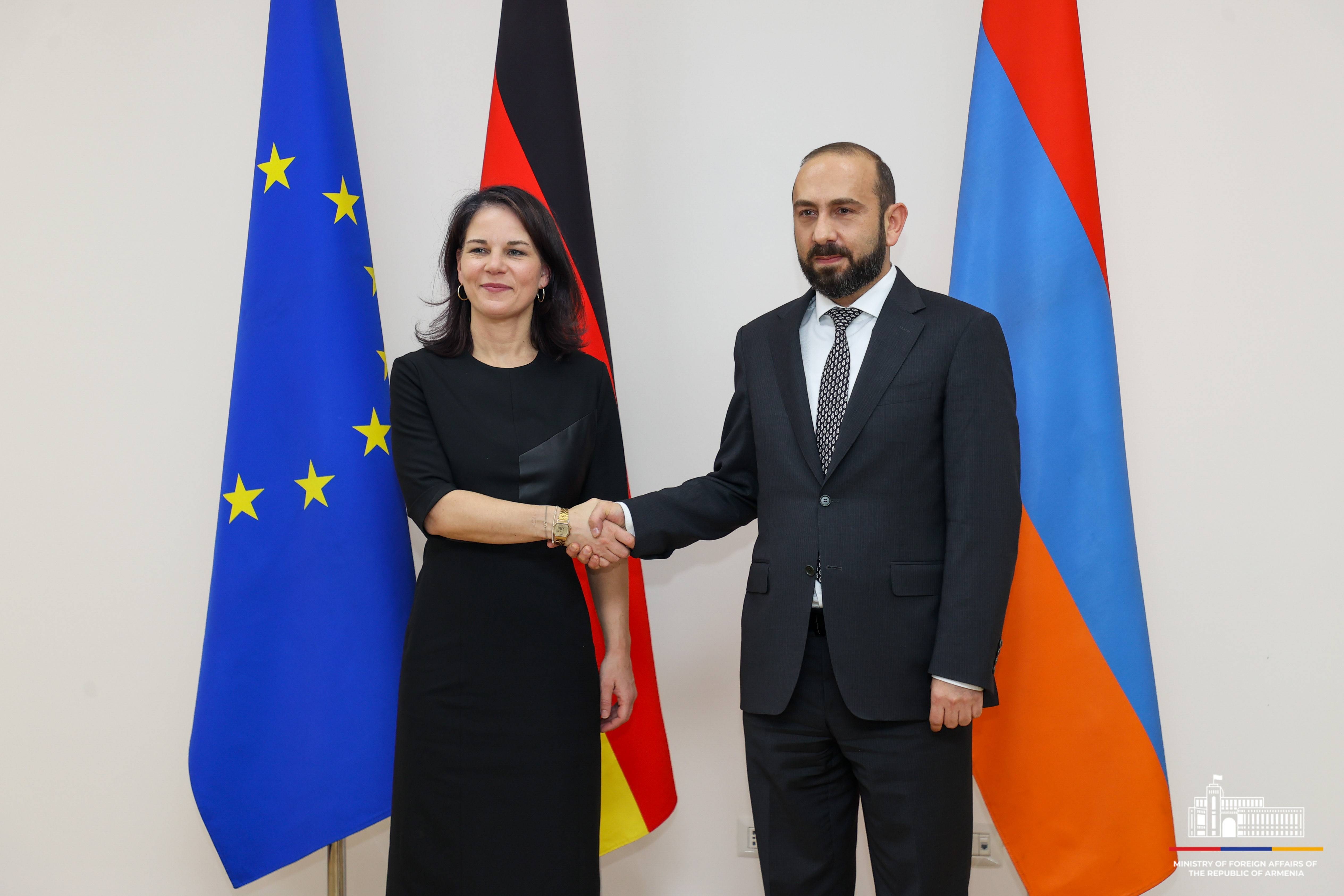 Meeting of Foreign Ministers of Armenia and Germany