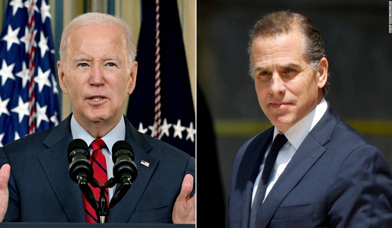 US President Biden pardoned his son Hunter Biden