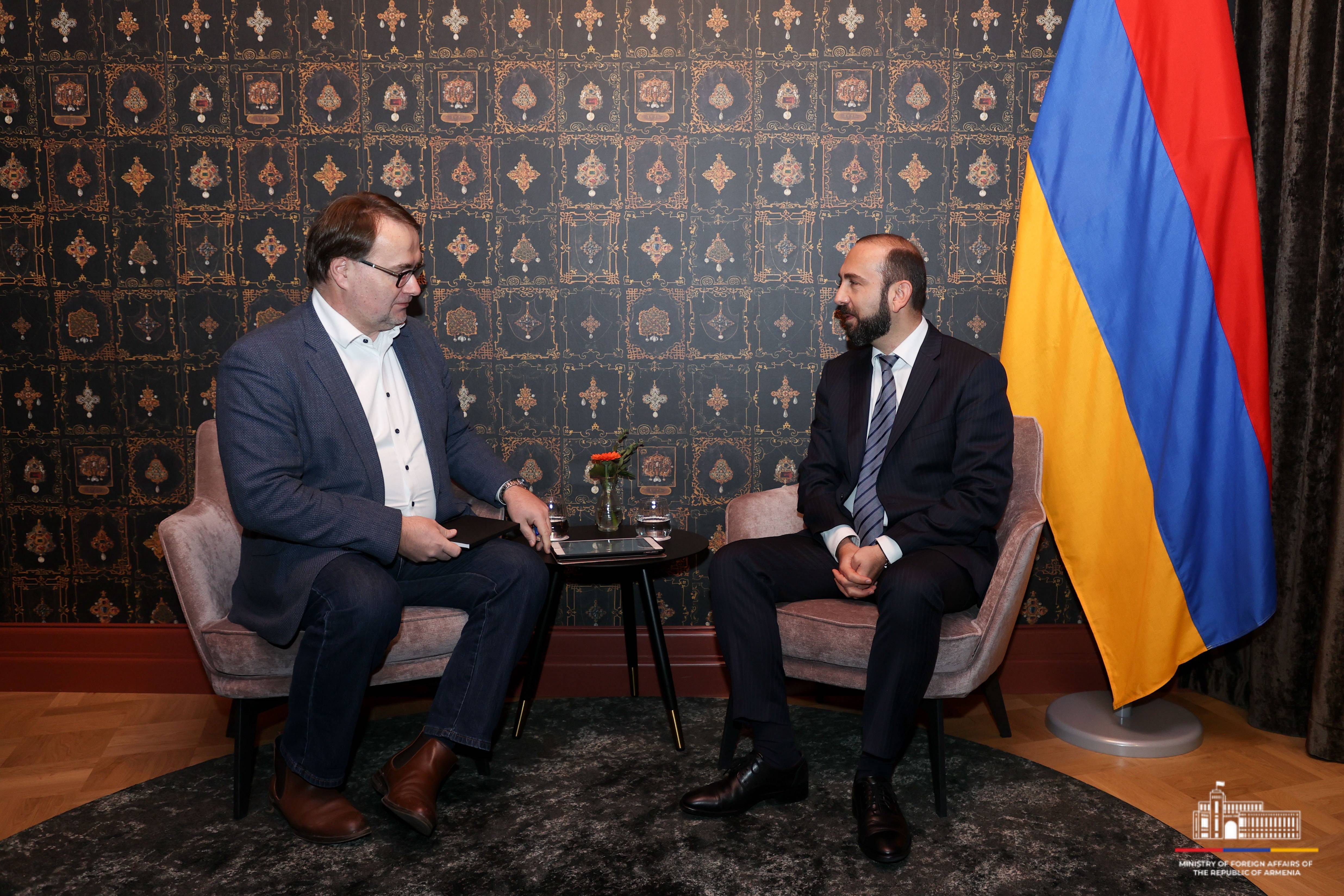 The interview of Minister of Foreign Affairs of Armenia with Finnish media