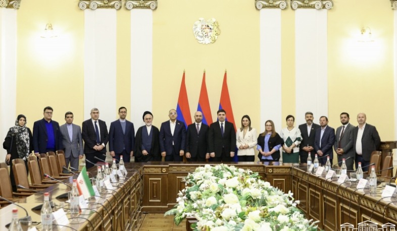 Delegation of IRI Majlis Friendship Group Armenia-Iran hosted in Parliament
