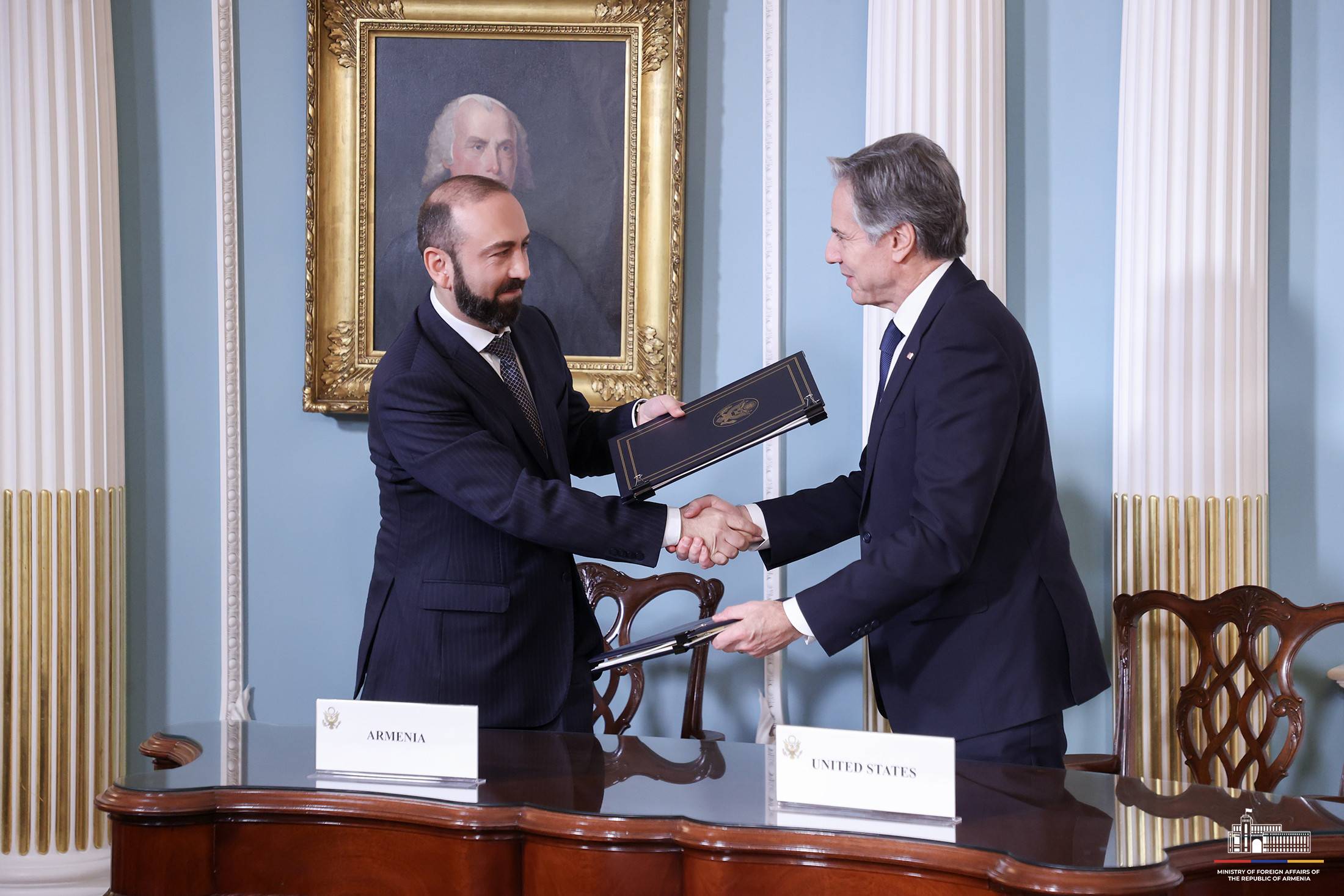 Signing of Strategic Partnership Charter between Republic of Armenia and United States of America took place in Washington