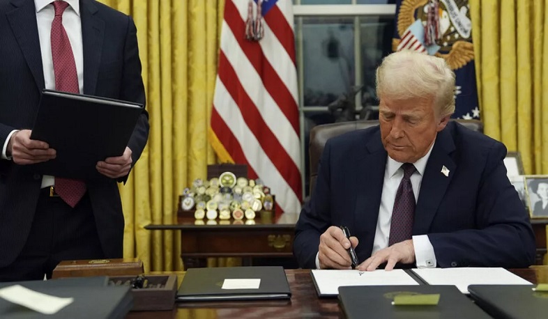 Trump signs flurry of executive orders, including WHO withdrawal