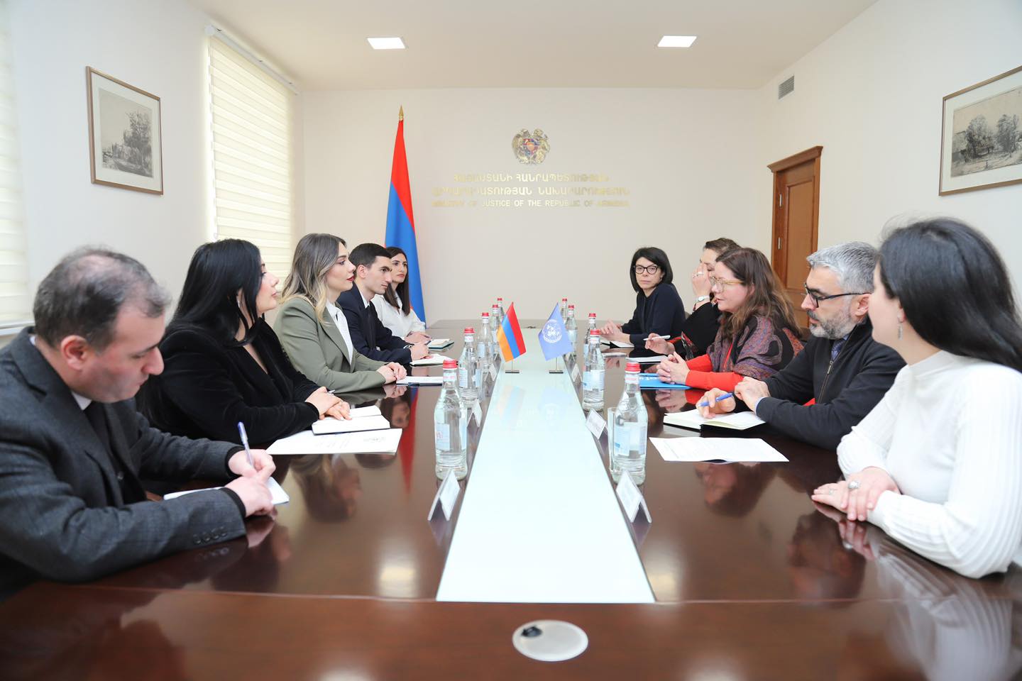 Սրբուհի Գալյանը և ՄԱԿ-ի Մանկական հիմնադրամի ներկայացուցիչը քննարկել են անչափահասների արդարադատության ոլորտի բարեփոխումները