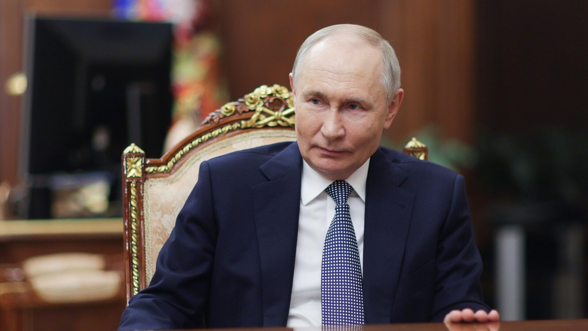 Putin says any peace deal on Ukraine must ensure Russia's security