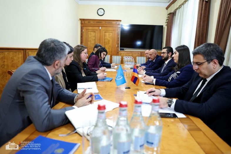 Եվս 20 խոշորացված համայնքում կիրականացվի կլիմայական ռիսկի խորքային գնահատում․ ՆԳ նախարարն ընդունել է ՀՀ-ում ՅՈՒՆԻՍԵՖ-ի պատվիրակությանը