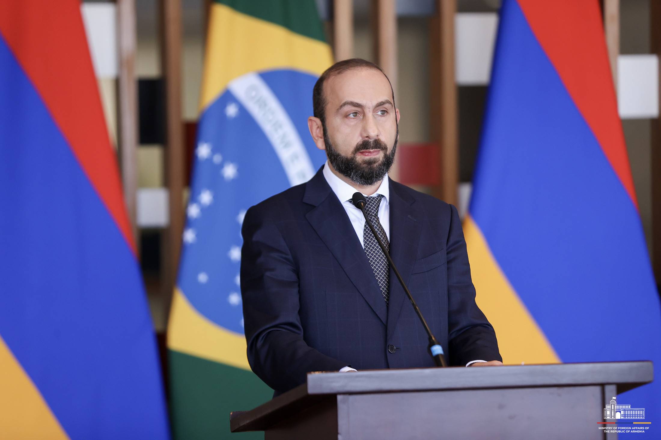 To reach desired goal of peace, Armenia’s strong political will should be reciprocated, Mirzoyan