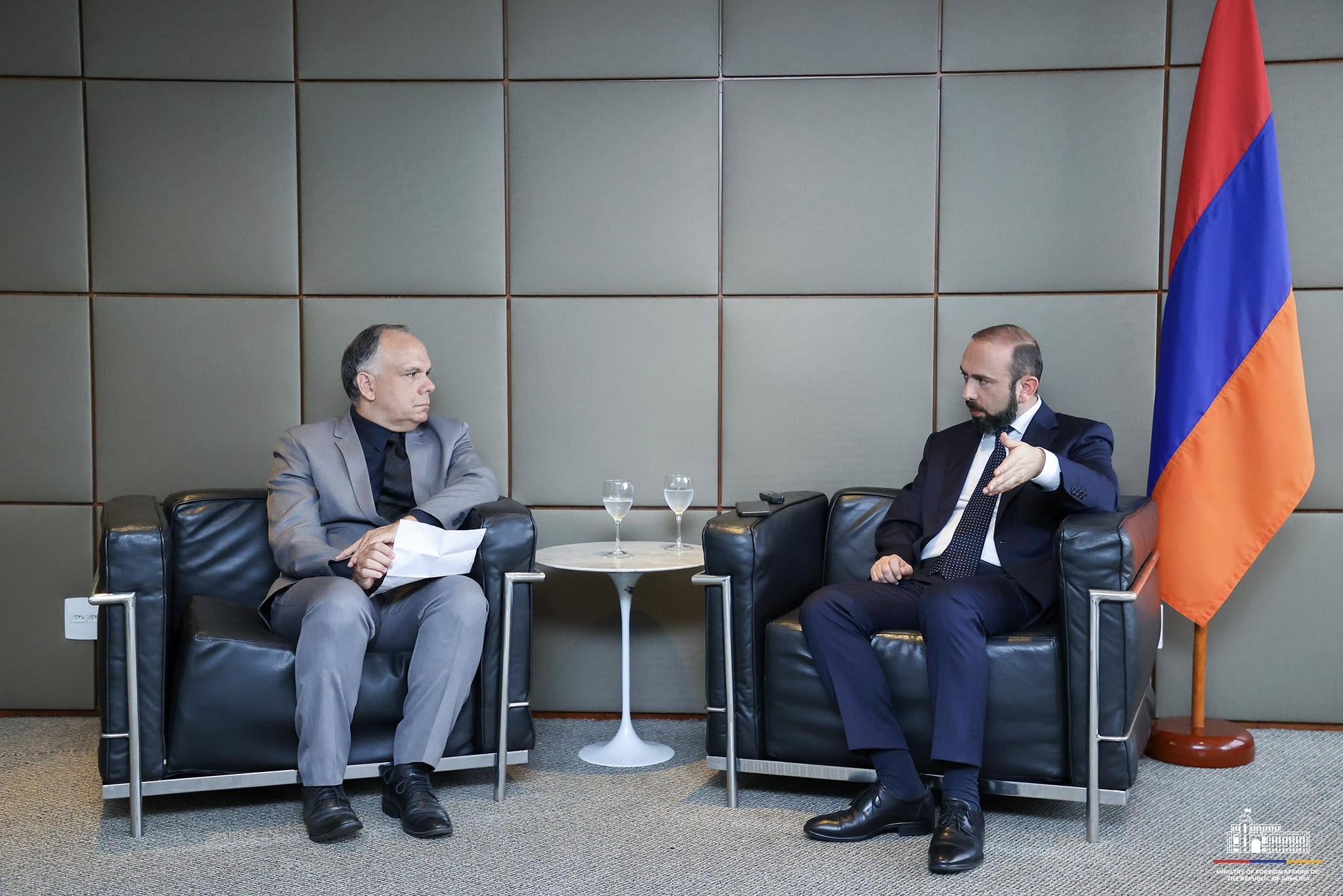 Interview of Minister of Foreign Affairs of Armenia Ararat Mirzoyan with Correio Braziliense