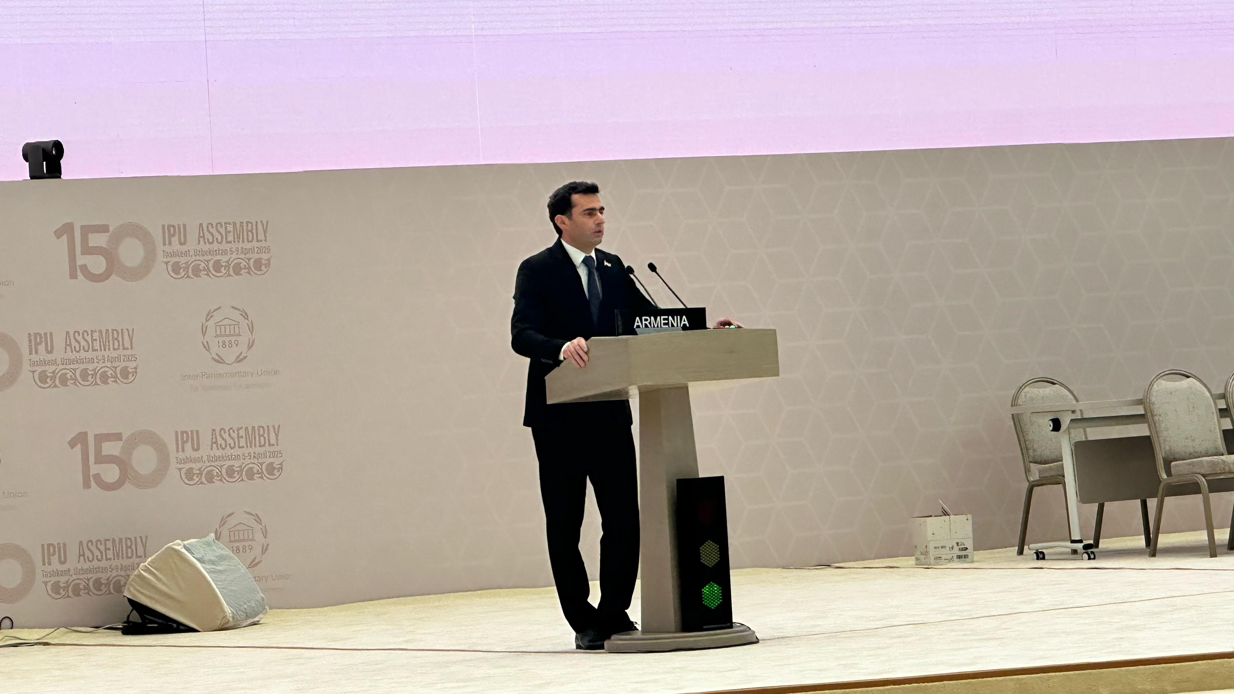 Peace treaty is now ready for signing, and Armenia is ready to complete this historic step: Arshakyan's speech