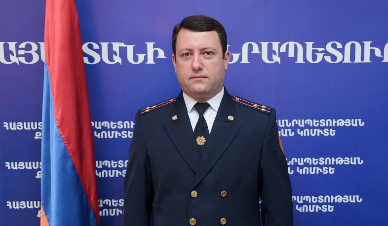 Խորեն Մեջլումյանը նշանակվել է ՔԿ Երևանի քննչական վարչության պետի տեղակալ