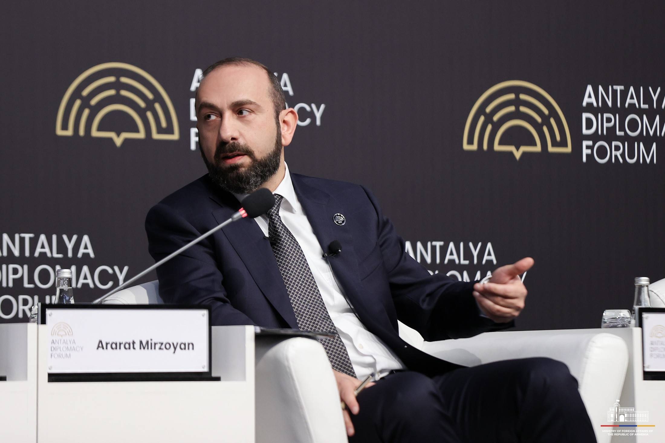 Remarks of FM of Armenia Ararat Mirzoyan at Panel discussion with Foreign Ministers of Azerbaijan and Georgia