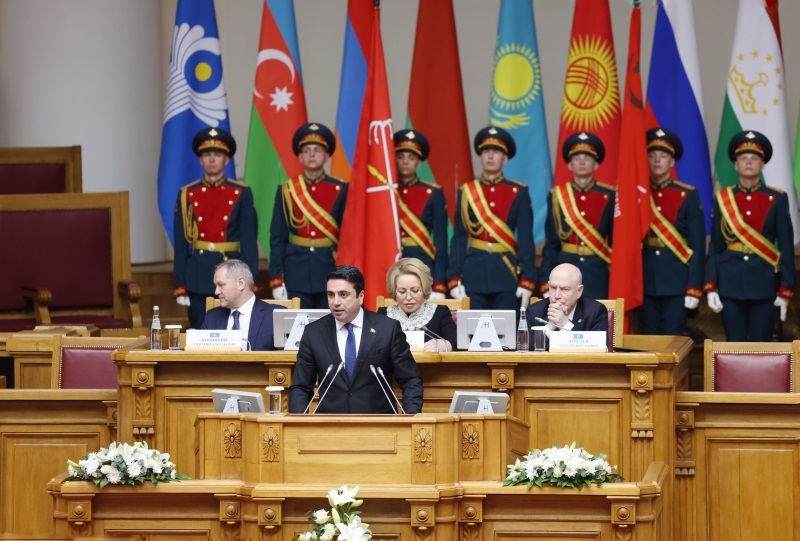 Speech by RA NA President Alen Simonyan at IPA CIS Solemn Meeting