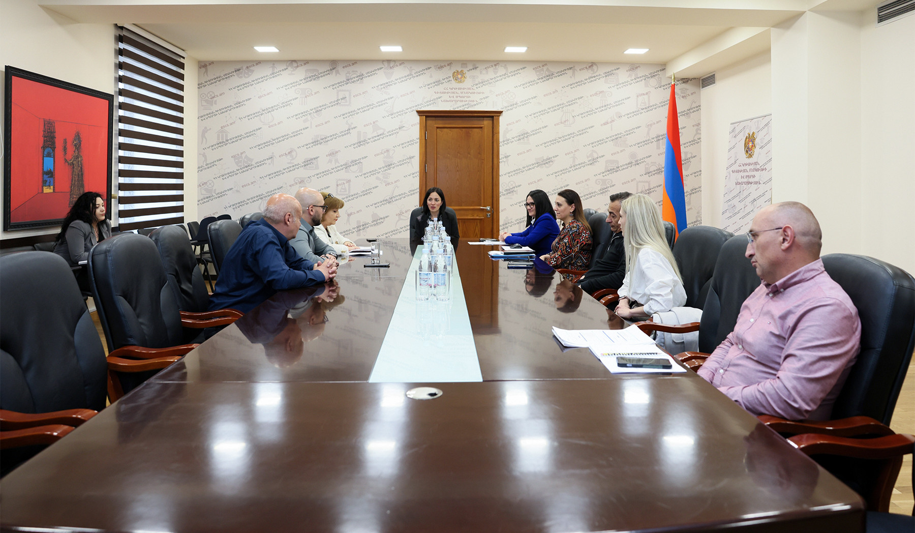 ԿԳՄՍ նախարարը հանդիպել է ձմեռային մարզաձևերի ֆեդերացիաների ներկայացուցիչների հետ