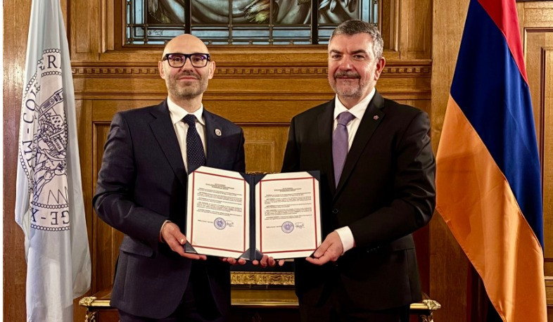 ՀՀ-ն «Միջազգային վեճերի խաղաղ կարգավորման մասին» կոնվենցիաներին միանալու վերաբերյալ վավերագրերն է հանձնել ավանդապահին