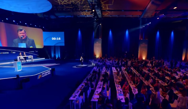 European People's Party Congress in Valencia adopts urgent resolution on Armenia