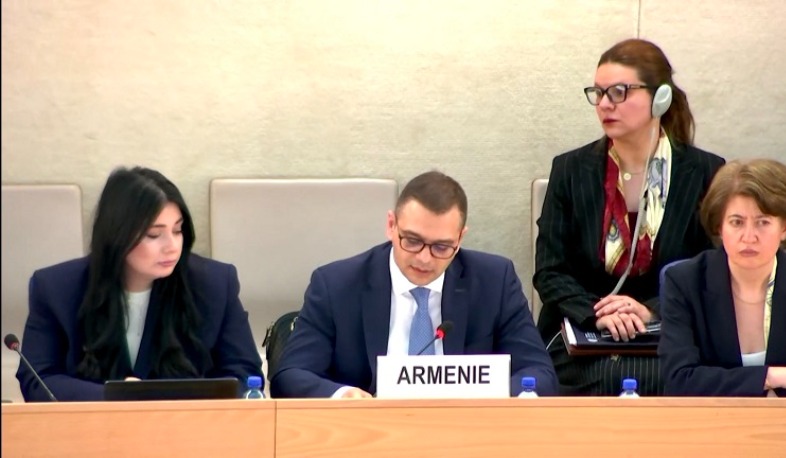 Remarks by Deputy Foreign Minister Robert Abisoghomonyan at 49th session of Working Group on Universal Periodic Review of Armenia