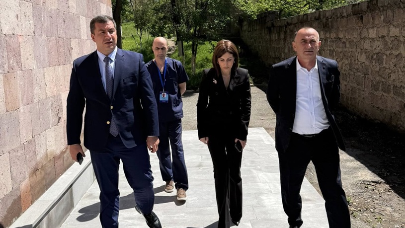 Անահիտ Ավանեսյանը «Ավան» հոգեկան առողջության կենտրոնում հետևել է շինաշխատանքներին