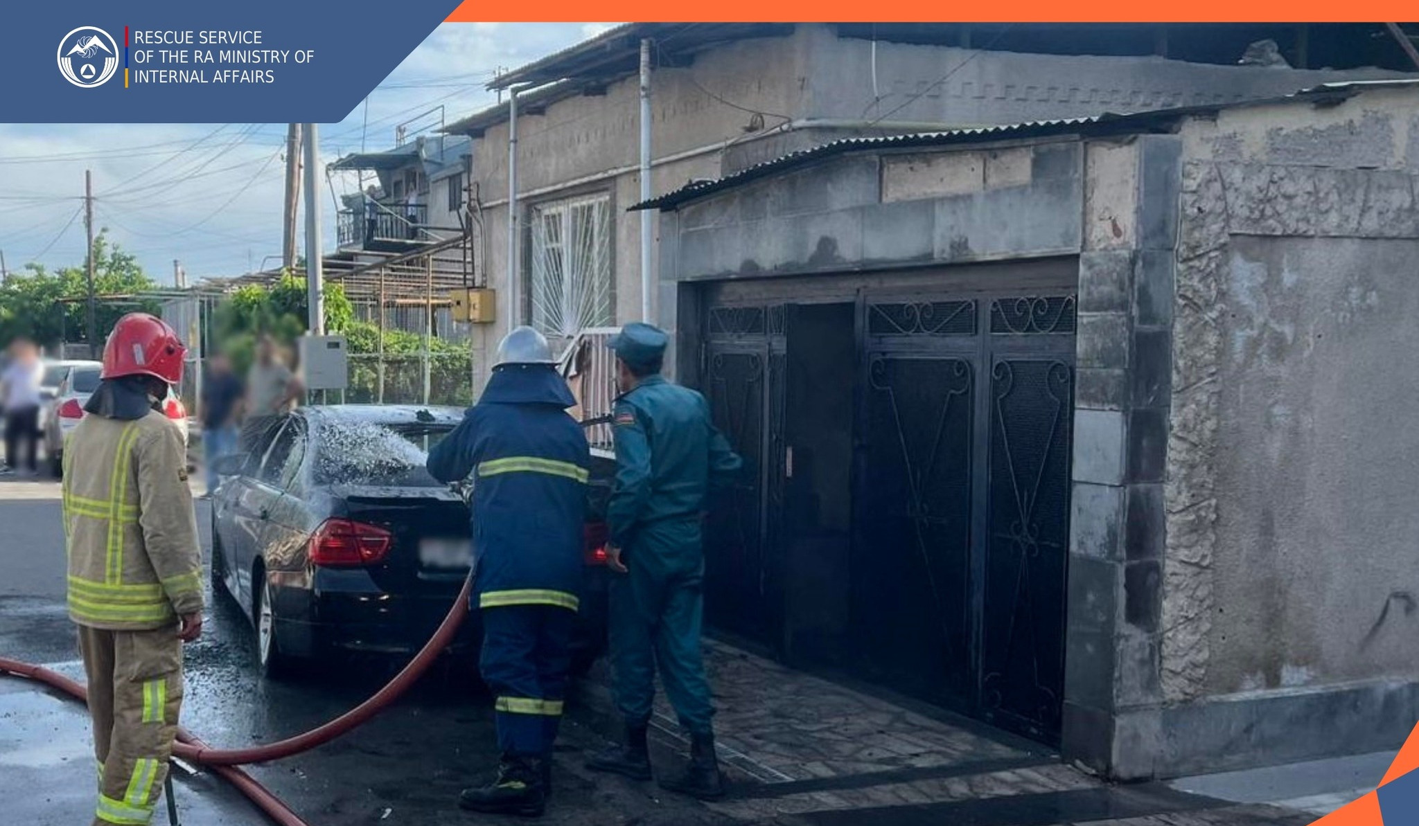 Հրդեհ ավտոմեքենայում․ կա տուժած