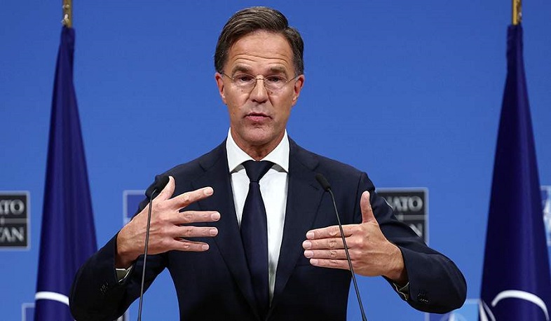 NATO is 'neither at peace nor at war' with Russia: Rutte
