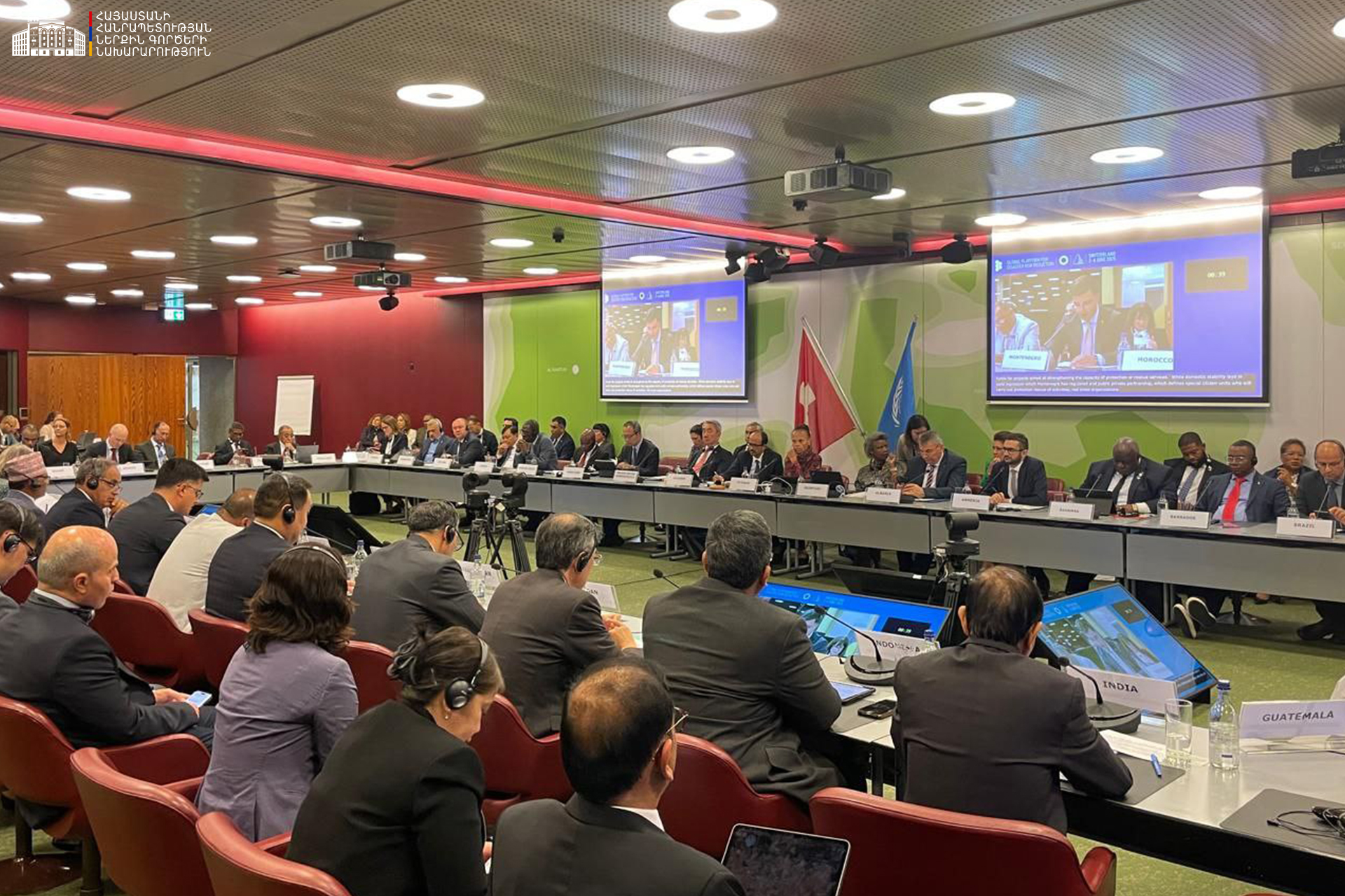 Միջազգային ակտիվ ներգրավվածություն աղետների ռիսկերի նվազեցման գործին․ ՆԳ նախարարի տեղակալը մասնակցել է ՄԱԿ-ի GP2025-ի աշխատանքներին