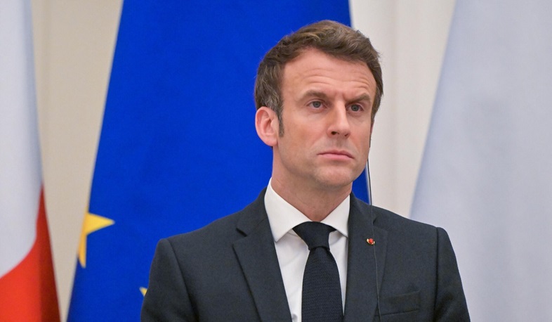 Macron defends Israel on 'right to self-defense'