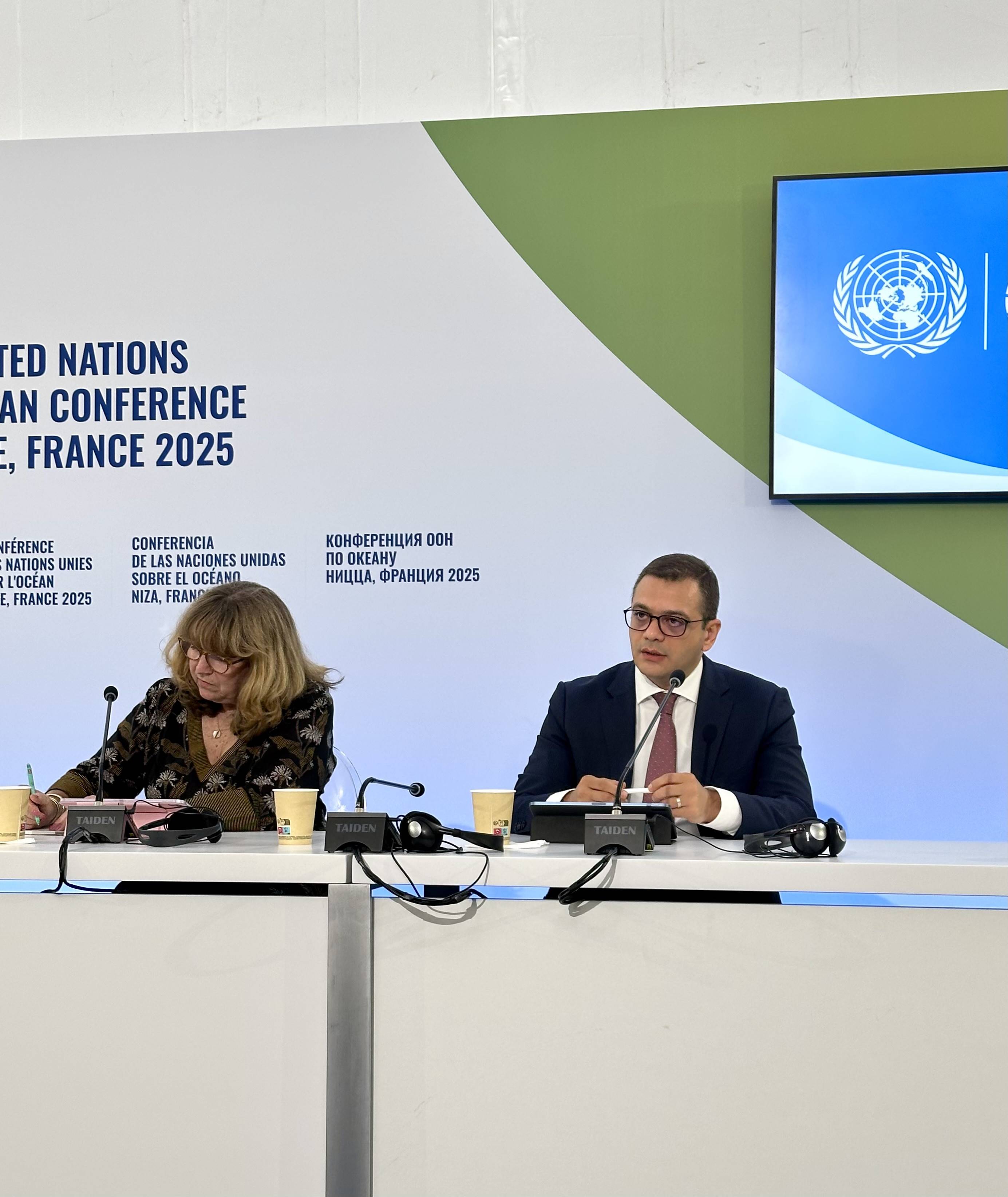 Press briefing of Deputy Foreign Minister of Armenia and Executive Secretary of UN Convention on Biological Diversity