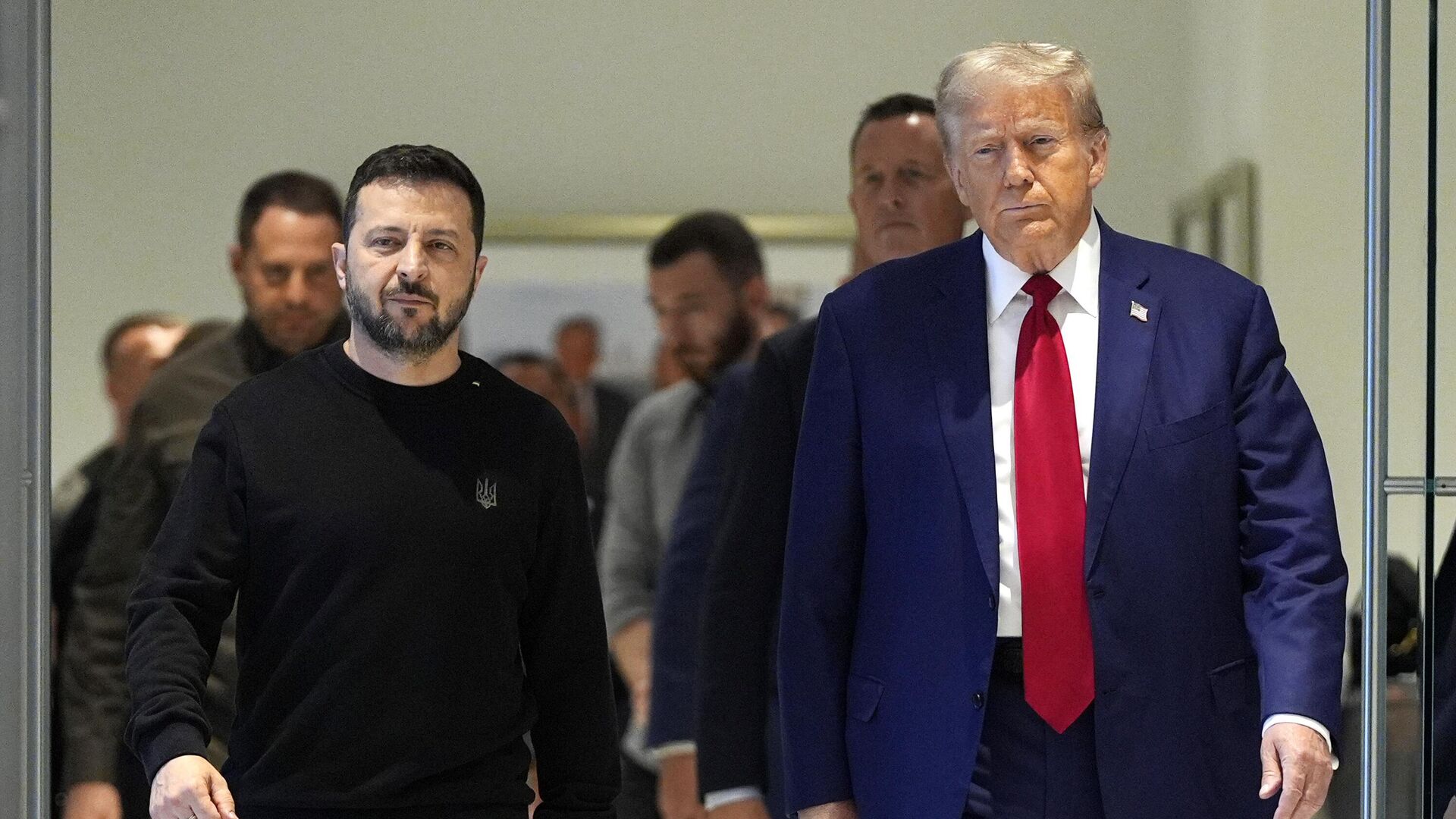It's right time to stop the war: Trump meets with Zelensky
