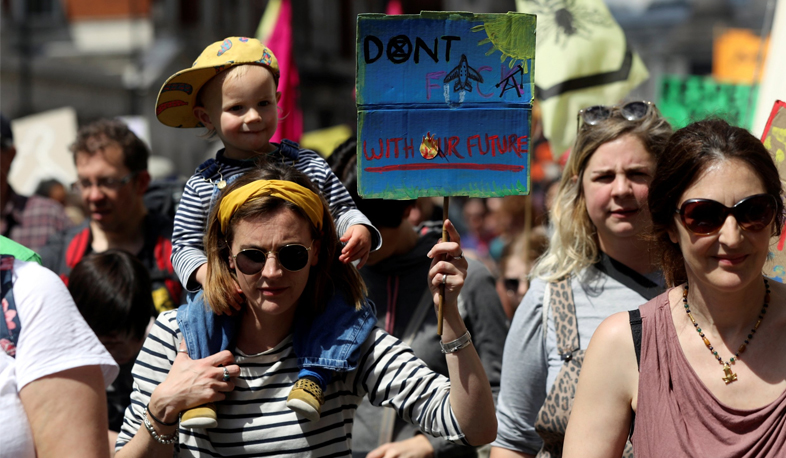 Երեխաները կլիմայի փոփոխության դեմ պայքարում. միջազգային լուրեր