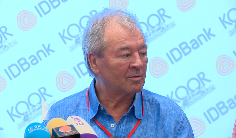Ian Gillan in Yerevan for Rock Aids Armenia anniversary