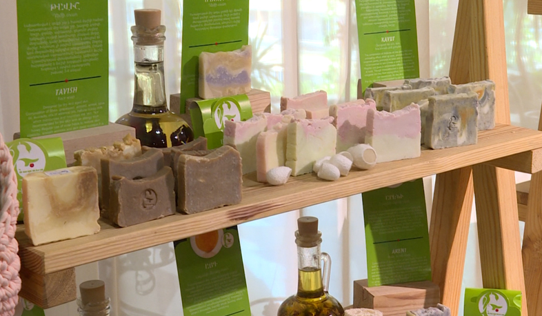 Natural cosmetics produced in Armenia