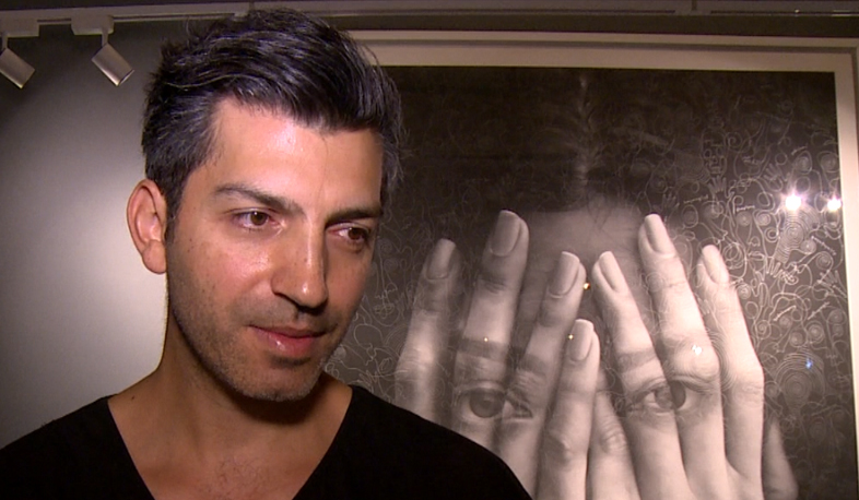 US-based painter Tigran Dzitoghtsyan visits Armenia