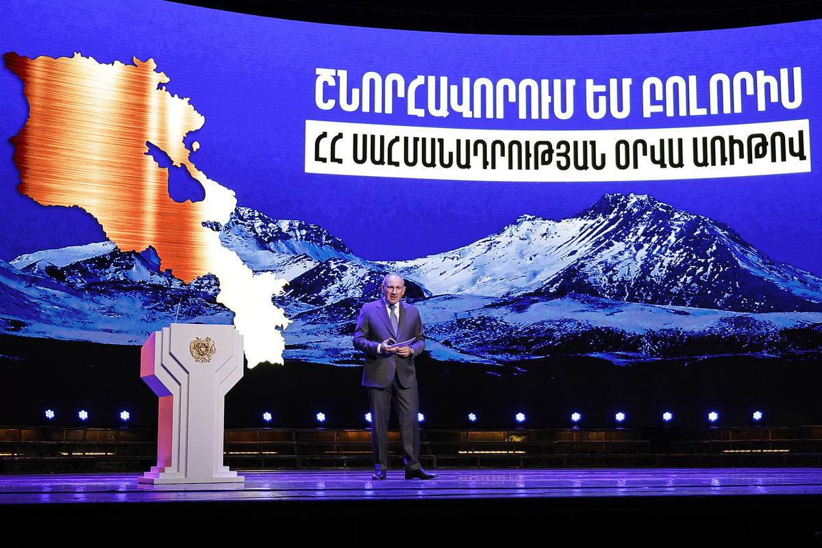 Armenia needs a new Constitution approved by popular vote so that people consider it theirs: Prime Minister