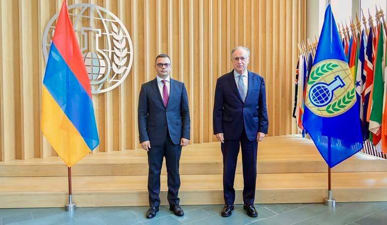 Cooperation between Armenia and the OPCW discussed in the Hague