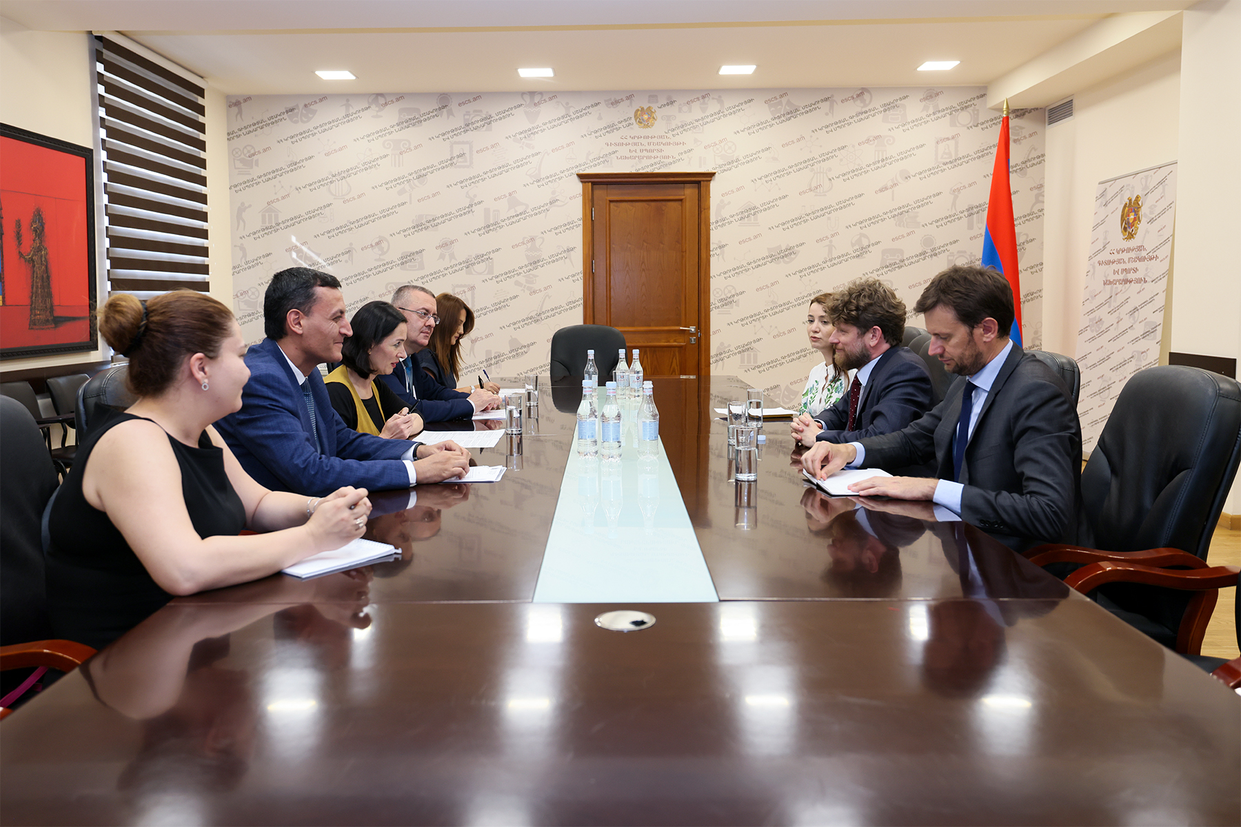 Significant exhibits from Louvre collection will be brought to Armenia: Minister of Culture, Sports and Tourism received French Ambassador to Armenia