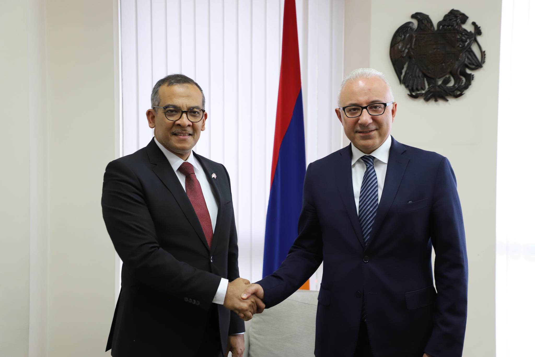 Deputy Foreign Minister of Armenia received Ambassador of Indonesia to Armenia